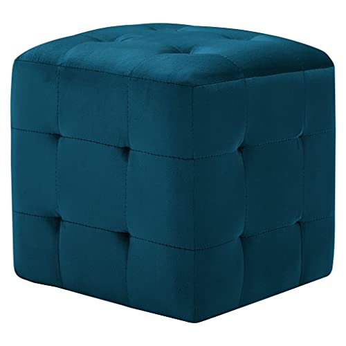 NUMNBE Pouf Velours 2er Set Sitzhocker Beige Samtstoff Rutschfester Holzrahmen Komfortable und Strapazierfähige Fußstütze für Wohnzimmer und Schlafzimmer NUMNBE Pouf Velours 2er Set Sitzhocker Beige Samtstoff Rutschfester Holzrahmen Komfortable und Strapazierfähige Fußstütze für Wohnzimmer und Schlafzimmer von NUMNBE