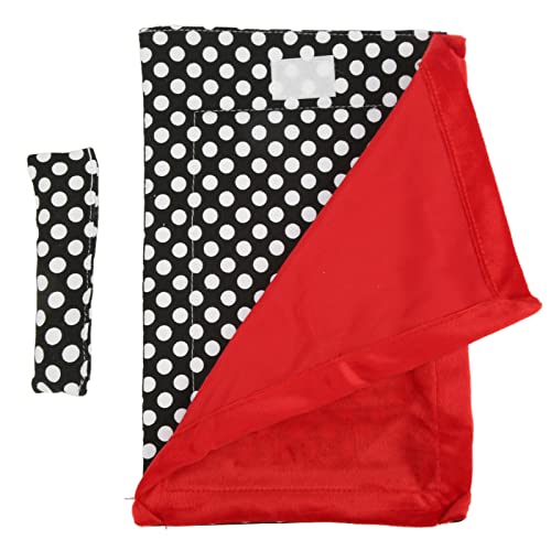 NUMNBE Reptilienschlafsack - Weiches Leinwand und Flanellmaterial, komfortabel mit Kissen, Hakenschleifenbefestigung, leicht zu reinigen und faltbar, ideal für bärtige Drachen Eidechsen von NUMNBE