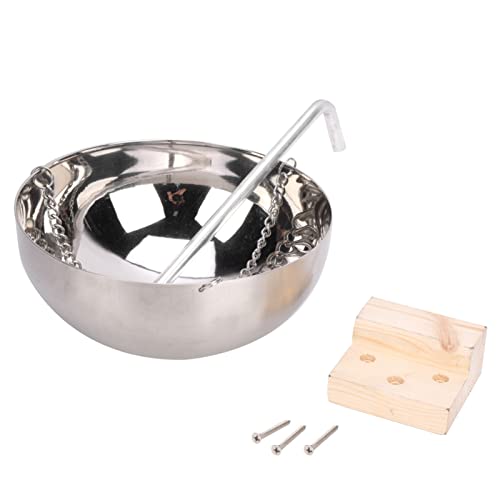 NUMNBE Sauna Aromaschale Edelstahl 20cm, Zubehör für Infrarotsauna und Sauna - Inkl. Aufhängevorrichtung, Für Öl, Salz und Mineralien, Für Effektives Saunieren Zuhause NUMNBE Sauna Aromaschale Edelstahl 20cm, Zubehör für Infrarotsauna und Sauna - Inkl. Aufhängevorrichtung, Für Öl, Salz und Mineralien, Für Effektives Saunieren Zuhause von NUMNBE