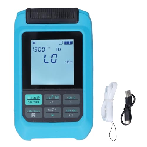 Optisches Kabel Messgerät, Tragelampe mit USB, LED Notlicht 4 in 1, -70~+3dBm, Universal Interface, Wiederaufladbar - Kompakt, Ergonomisch, Für Notfall und Outdoor Einsatz Optisches Kabel Messgerät, Tragelampe mit USB, LED Notlicht 4 in 1, -70~+3dBm, Universal Interface, Wiederaufladbar - Kompakt, Ergonomisch, Für Notfall und Outdoor Einsatz von NUMNBE