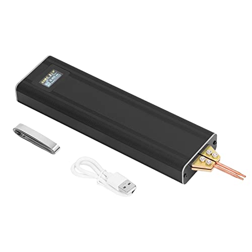 Punktschweißgerät Handheld mit 80 Stufen einstellbare Leistung LCD Farbanzeige ABS Metall Gehäuse für Akkus Reparatur und Lithium Batterien Punktschweißgerät Handheld mit 80 Stufen einstellbare Leistung LCD Farbanzeige ABS Metall Gehäuse für Akkus Reparatur und Lithium Batterien von NUMNBE