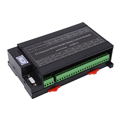 Relaismodul 15-Kanal RS232 PLC UART-Schalterplatine DC24V-Steuermodul Relaismodul 15-Kanal RS232 PLC UART-Schalterplatine DC24V-Steuermodul von NUMNBE