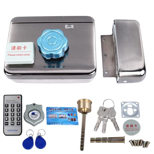 Swipe Card Door Lock - hohe Sicherheit, Stille Motor schnelles Reaktion, drahtlose Batterie, Home & Commercial -Gebrauch, einfache Installation von NUMNBE