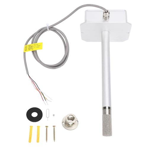 Temperatur Feuchtigkeitssensor, Industrielles Wand Montage Rohr Sensor 15V - 30VDC 4-20mA Ausgang - Präzise Messung, IP68 Wasserdicht, Ideal für Raumklima Überwachung von NUMNBE
