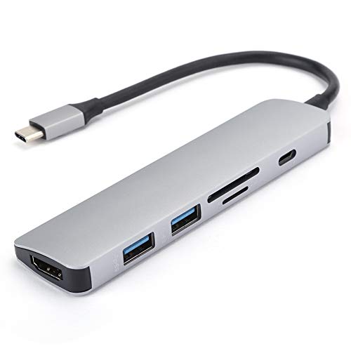 Typ C 6 in 1 Hub Multi -funktionaler Expansionsdock an HDMI/USB3.0/PD3.0 Ladung für große Bildschirm -TV -Projektor -Maus -Tastatur Typ C 6 in 1 Hub Multi -funktionaler Expansionsdock an HDMI/USB3.0/PD3.0 Ladung für große Bildschirm -TV -Projektor -Maus -Tastatur von NUMNBE