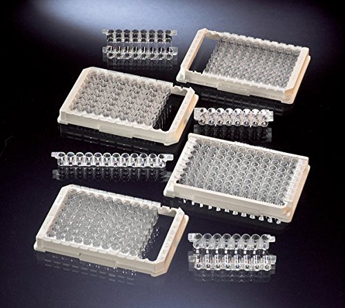 NUNC 055147 Immunologieplatte mit Modularstreifen MAXISORP, Flachboden Brunnen F16 von NUNC