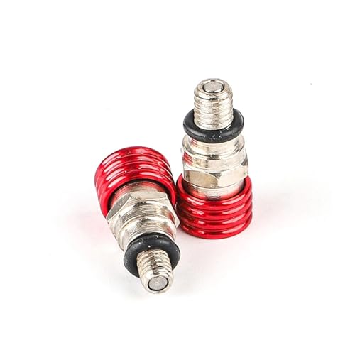 Motocross M5 * 0,8 cm Gabel Entlüfter Relief Ventil for YZ YZ85 YZ125 YZ250 YZ250F YZ450F WR250F WR450F Motorrad(M5 Red) von NUNQTYKJT