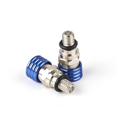 Motorcycle M5*0.8cm Fork Air Bleeder Valve For CR YZ WR KX F RM 125 250 450 Motocross(M5 Blue) von NUNQTYKJT