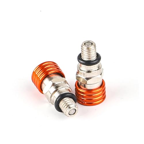 Motorcycle M5*0.8cm Fork Air Bleeder Valve For CR YZ WR KX F RM 125 250 450 Motocross(M5 Orange) von NUNQTYKJT