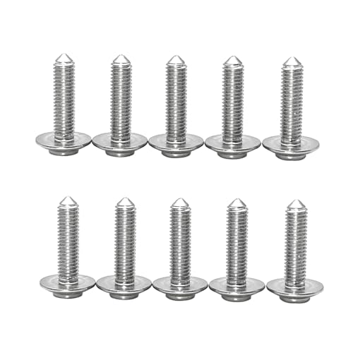 Motorrad Shell Edelstahl Schrauben R1200GS LC R1250GS R1200RT S1000XR RR S1000R R1250 F750GS F850GS F900R(10p M5x20) von NUNQTYKJT