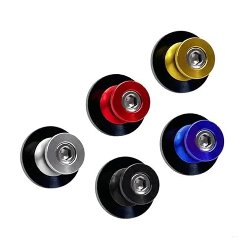 Schwingenspulen, Hinterradständerschrauben, Schieber, 6 mm, 8 mm, 10 mm, dekorative Schieberständerschraube for Motorrad, universell(R6FA3TT307346-S-6) von NUNQTYKJT