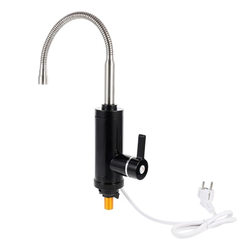 NUOBESTY 1 PC Schnell Heißwasserhahn Elektrischer Warmwasserhahn Elektrischer Durchlauferhitzerhahn Elektrischer Durchlauferhitzerhahn Heißes Wasser Elektrischer Hahn Durchlauferhitzerhahn von NUOBESTY