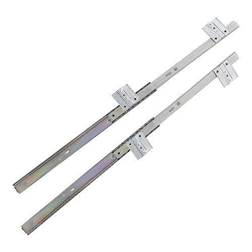 NUOBESTY 2er-Pack Tastaturschienen Schreibtischschubladenablage Unter Dem Schreibtisch Tastaturablage Robuste Schienen von NUOBESTY