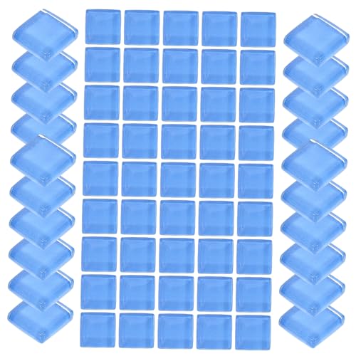 NUOBESTY 1 Packung Mosaiksteine Kristallglas ca Hellblau Flache Rückseite für Diy Handwerk Bastelbedarf für Fotohalter Tische und Vasen NUOBESTY 1 Packung Mosaiksteine Kristallglas ca Hellblau Flache Rückseite für Diy Handwerk Bastelbedarf für Fotohalter Tische und Vasen von NUOBESTY