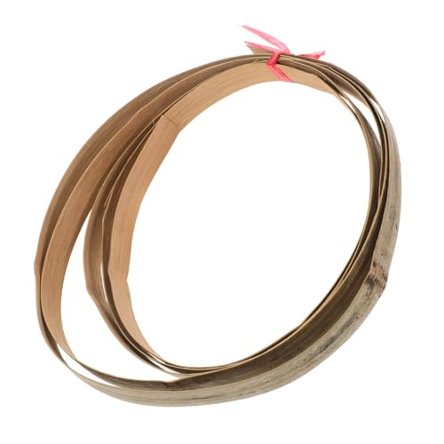 NUOBESTY 1 Rolle Bambusstreifen für DIY Projekte Lange Flache Bastelstreifen Robustem Material für Möbelreparaturen Korbweberei und Kreative Handwerkskunst NUOBESTY 1 Rolle Bambusstreifen für DIY Projekte Lange Flache Bastelstreifen Robustem Material für Möbelreparaturen Korbweberei und Kreative Handwerkskunst von NUOBESTY