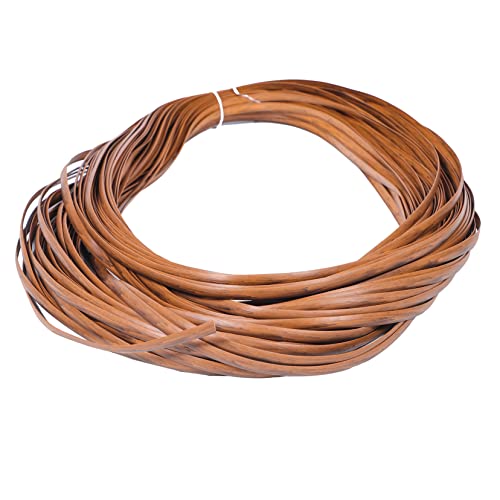NUOBESTY Rattan-reparaturset 1 Rolle Kunststoff-rattanstreifen Für Stuhl- Und Tischreparatur Weidenblätter Natur von NUOBESTY