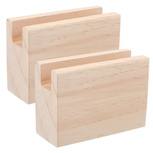 NUOBESTY 2stücke Holz Bettbeinpolster Mit Anti-rutsch-Funktion Möbelerhöhungen Für Sofa Tisch Und Stuhl Schlichtes Design Für Vielseitige Anwendung von NUOBESTY