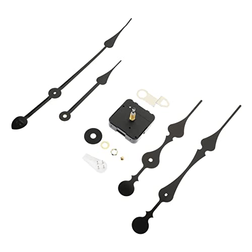 NUOBESTY 1 Satz Bewegungszeiger -Kit Hände Uhrzeiger Austausch von Uhrenteilen Uhrersatzmechanismus Uhrwerkzeiger austauschbare Uhrwerke Ersatzwerk für Wanduhren Metall Schwarz NUOBESTY 1 Satz Bewegungszeiger -Kit Hände Uhrzeiger Austausch von Uhrenteilen Uhrersatzmechanismus Uhrwerkzeiger austauschbare Uhrwerke Ersatzwerk für Wanduhren Metall Schwarz von NUOBESTY