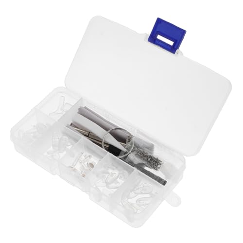 NUOBESTY 1 Satz Brillen Reparaturset mit Schrauben Werkzeugen und Aufbewahrungsbox Professionelles Set für Brillen Sonnenbrillen und Uhren mit Pinzette Schraubenzieher und Zubehör NUOBESTY 1 Satz Brillen Reparaturset mit Schrauben Werkzeugen und Aufbewahrungsbox Professionelles Set für Brillen Sonnenbrillen und Uhren mit Pinzette Schraubenzieher und Zubehör von NUOBESTY