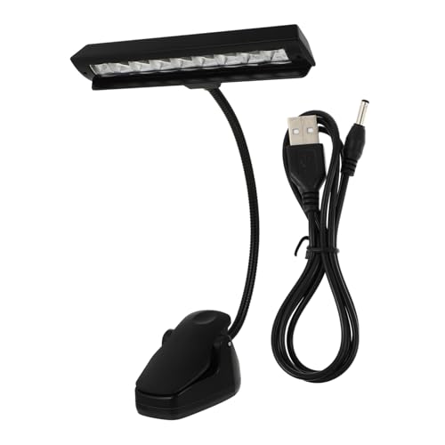 NUOBESTY 1 Satz Clip-licht Cliplampe Clip-schreibtischlampe Nachtlampe Studieren Nachtlernlampe Klemm Schreibtischlampe Led-clip-leselampe Aufstecklampe Schwarz Metallschlauch NUOBESTY 1 Satz Clip-licht Cliplampe Clip-schreibtischlampe Nachtlampe Studieren Nachtlernlampe Klemm Schreibtischlampe Led-clip-leselampe Aufstecklampe Schwarz Metallschlauch von NUOBESTY