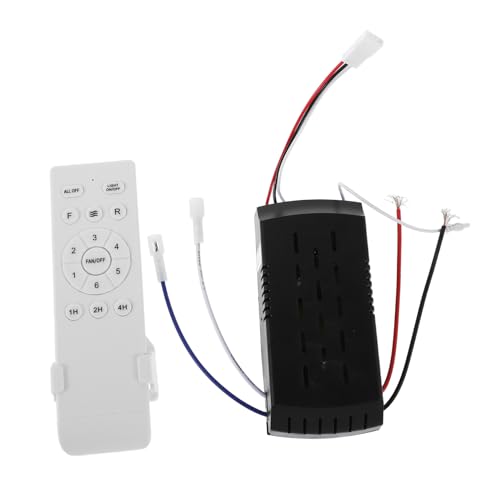 NUOBESTY 1 Satz Deckenventilator Motor mit Variablen Geschwindigkeitsregelung und Kabelloser Fernbedienung Dc Steuergerät für Deckenventilatoren und Lampen Langlebig und Sicher im Betrieb von NUOBESTY