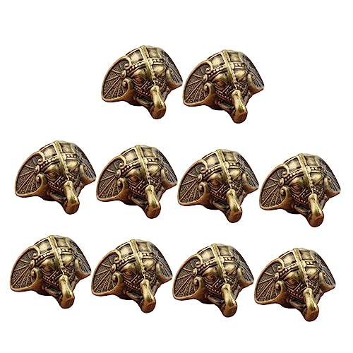 NUOBESTY 1 Satz Dekorative Möbelfüße Hochwertigem Antik Design Für Schmuckkästen Und Möbel Langlebig Erhöhung Und Verschönerung Von Aufbewahrungsboxen 10 Stück von NUOBESTY