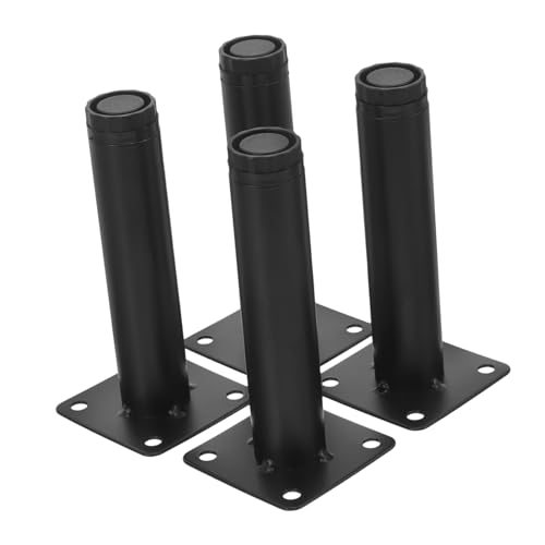 NUOBESTY 1 Satz Ersatzmöbelfüße Verstellbare Möbelbeine Kaltgewalztem Für Sofas Kommoden Tische Pads Für Stabilität Und Bodenschutz 4 Stück NUOBESTY 1 Satz Ersatzmöbelfüße Verstellbare Möbelbeine Kaltgewalztem Für Sofas Kommoden Tische Pads Für Stabilität Und Bodenschutz 4 Stück von NUOBESTY