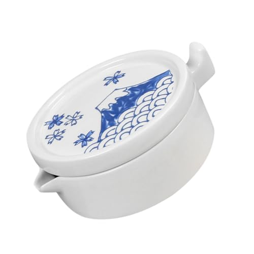 NUOBESTY Drawing Textas Keramik-tintenuntertasse Exquisiter Tintendeckel Aus Weißem Porzellan Für Kalligraphie Und Malerei von NUOBESTY