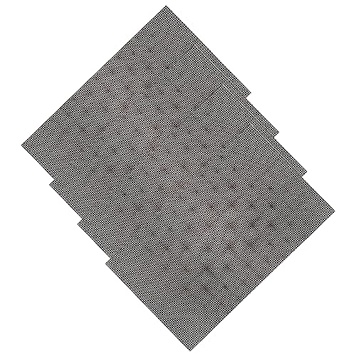 NUOBESTY 1 Satz Kunststoffgitter Würfel Buckram-mesh Drahtgeflecht-Pads Blaues Geschirr Drahtgeflechtsieb Multifunktionale Vase Revers Schmuck Siebgewebe Fenstergitter Plastik Black 4 Stück von NUOBESTY