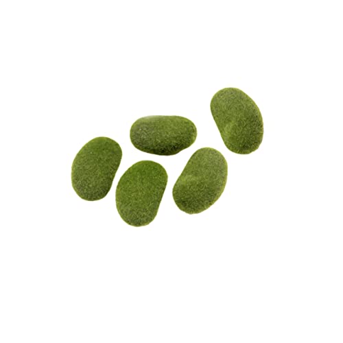 NUOBESTY Simulierter Moosstein 5 Stück Für Blumentöpfe Künstlicher Moos-abdeckstein Bonsai-Dekoration Moos-mikrolandschaft Terrarium NUOBESTY Simulierter Moosstein 5 Stück Für Blumentöpfe Künstlicher Moos-abdeckstein Bonsai-Dekoration Moos-mikrolandschaft Terrarium von NUOBESTY