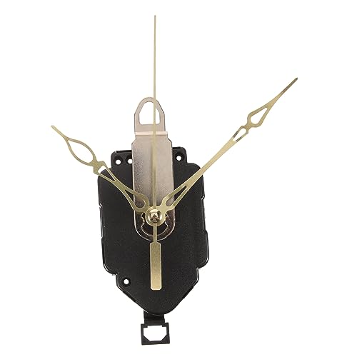 NUOBESTY 1 Satz Pendel Uhrwerk Uhren Hände Mechanismen Uhrkomponente Ersatz Mechanismus Teile wanduhr Uhrzubehör Uhr-Kit Taktversorgung Uhrzeiger Bausatz Uhrwerk Plastik von NUOBESTY