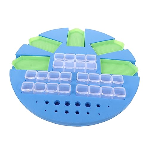 NUOBESTY Einfach Zu Verwenden Zeichenwerkzeuge Schwamm Punkt Platte Perle Tablett Stickerei Werkzeuge Organizer von NUOBESTY
