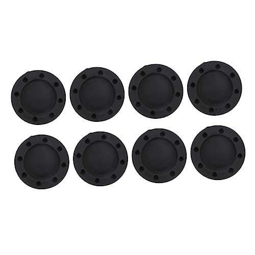 NUOBESTY 1 Satz Rutschhemmende Erhöhungsmatten Pads Klein Waschmaschine Schutz Schützend Stoßdämpfende Matte Trocknerstabilisator rutschfeste Möbelmatten Schwarz Pp Harzfaser 8 Stück von NUOBESTY