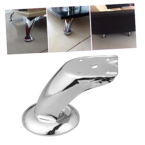 NUOBESTY 1 Satz Sofabeine Couchtischbeine Nivellierer Für Möbelbeine Couch Beine Sofa -Beine Sofa -Bein -Riser Möbelbeine Sofabeine Bein Für Möbel Möbelunterstützungshardware Silber 4 Stück von NUOBESTY