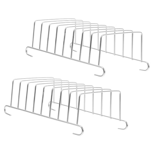 NUOBESTY 1 Satz Teiliges Air Fryer Rack Aus Hochwertiger Brotständer Für Heißluftfritteuse Ofen Und Mikrowelle Hitzebeständig Und Für Backwaren Und Toast 2 Stück von NUOBESTY