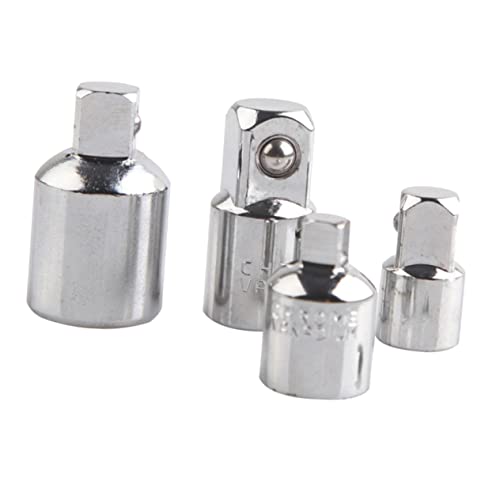 NUOBESTY 1 Satz Teiliges Stecknuss Adapter Set Für Ratschen Und Akkuschrauber Robustes Impact Socket Reducer Und Increaser Set Kompatibel Mit Gängigen Werkzeugen Korrosionsgeschützt 4 Stück NUOBESTY 1 Satz Teiliges Stecknuss Adapter Set Für Ratschen Und Akkuschrauber Robustes Impact Socket Reducer Und Increaser Set Kompatibel Mit Gängigen Werkzeugen Korrosionsgeschützt 4 Stück von NUOBESTY