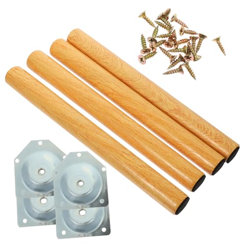 NUOBESTY Holz Tischbeine Möbelbeine Für Esstisch Schreibtisch Bank Couch Stuhl Schrank Holzfüße Sofastützbein Sofafüße Ersatz Möbel Zubehör NUOBESTY Holz Tischbeine Möbelbeine Für Esstisch Schreibtisch Bank Couch Stuhl Schrank Holzfüße Sofastützbein Sofafüße Ersatz Möbel Zubehör von NUOBESTY