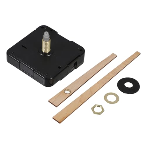NUOBESTY 1 Satz Uhrwerk Zubehör Teile Klein Komponenten Uhr-bausatz Selber Machen Retro Pendel-ersatzuhr Uhrwerk Reparieren Mechanismen Ersatz-Reparatur-uhrwerk Für Welle Plastik Khaki von NUOBESTY