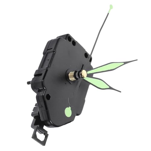 NUOBESTY 1 Satz Uhrwerk reparieren Wanduhr Uhren für Wohnzimmer Dein modern Uhr-Kit Teile Uhrwerk und Uhrzeiger-Kit Uhrwerk zum Austausch DIY -Uhrenmechanismus Plastik von NUOBESTY