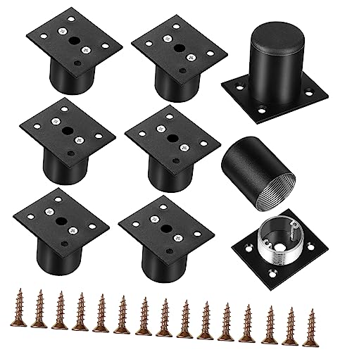 NUOBESTY 1 Satz Verstellbare Möbelbeine Aluminiumlegierung Höhenverstellbare Möbelfüße Für Schränke Sofas Tische Stabil Langlebig Und Einfach Zu Montieren Schützt Kratzern 8 Stück von NUOBESTY