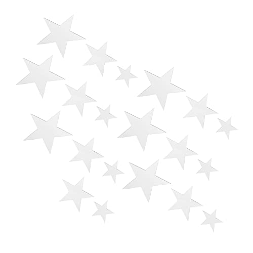 NUOBESTY 1 Satz Wandaufkleber Spiegelfliesen Selbstklebend Teiliges Deko Sternform für Wandgestaltung Schlafzimmer Wohnzimmer NUOBESTY 1 Satz Wandaufkleber Spiegelfliesen Selbstklebend Teiliges Deko Sternform für Wandgestaltung Schlafzimmer Wohnzimmer von NUOBESTY