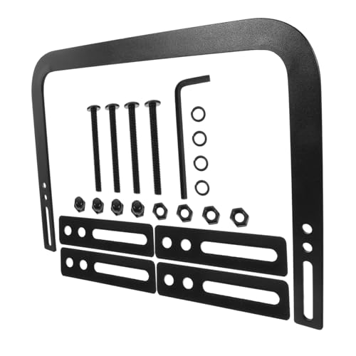 NUOBESTY 1 Set Matratzenhalter Bettzubehör Befestigung Bettrahmen Matratzenstopper Matratzengleitstopper Halter Matratzenstopper Für Bettrahmen Stabilisator Matratzengestell Schwarzes von NUOBESTY