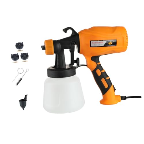 NUOBESTY 1 Set Sprühfarbe Shooter Farbsprüher Farbspritzgerät Farbzerstäuber Farbspritzpistole Praktische Farbspritzpistole Orange Kunststoff von NUOBESTY