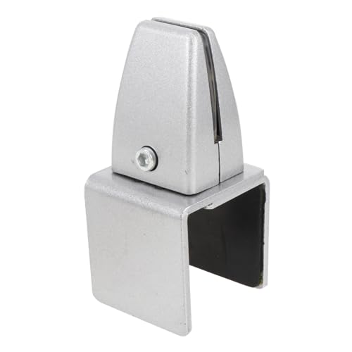 NUOBESTY 1 Stück Blendenhalteklammer Klemme Computer Universal Montageplatte Modemregal Dual Monitorarm Weiß Trennwandklammer Bildschirm Bürokabine Rack Panel Trennwand Aluminiumlegierung von NUOBESTY