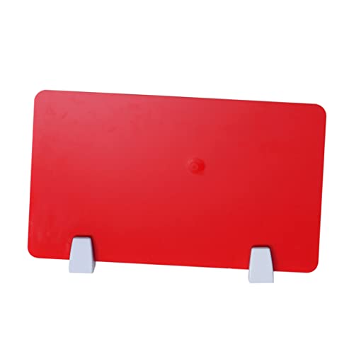 NUOBESTY Praktische Desktop-partitionsplatte Rot Acryl-schreibtischteiler Schreibtischteiler Für Den Schreibtisch Für Die Privatsphäre Testblende NUOBESTY Praktische Desktop-partitionsplatte Rot Acryl-schreibtischteiler Schreibtischteiler Für Den Schreibtisch Für Die Privatsphäre Testblende von NUOBESTY