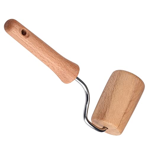 NUOBESTY 1 Stück Diamantrolle Strasswalze Rollwerkzeug Rollstab Aus Holz Hölzern von NUOBESTY