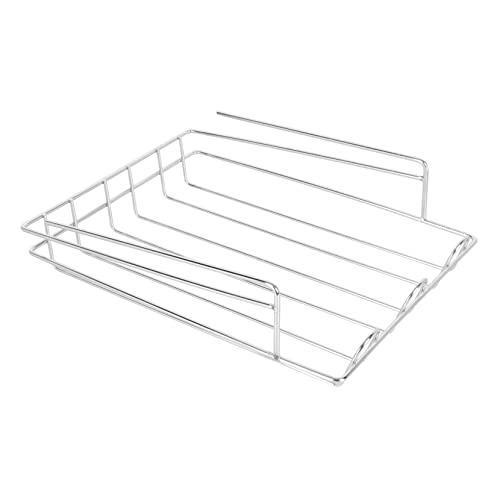 NUOBESTY 1 Stück Edelstahl -Eierstand Gestell Und Kühlschrank-Organizer-Behälter Veranstalter Kühlschrank Weinregal Kühlschrank Weinflaschenhalter Rostfreier Stahl Silver von NUOBESTY