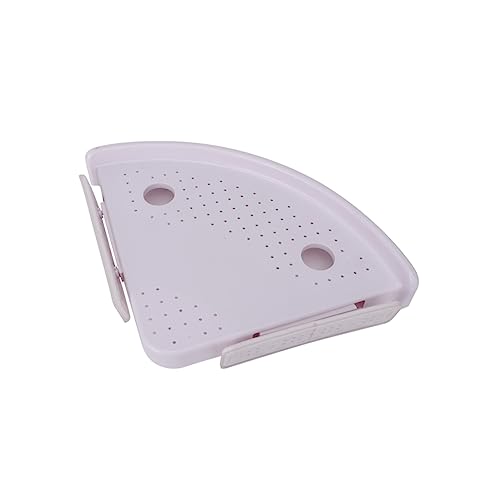 NUOBESTY 1 Stück Speicherregalspeicher Badezimmer-Dusche-Organizer Lagerregale Ecke an der Wand montiert Eckregal zur Wandmontage Wandhalterung Plastik Weiß NUOBESTY 1 Stück Speicherregalspeicher Badezimmer-Dusche-Organizer Lagerregale Ecke an der Wand montiert Eckregal zur Wandmontage Wandhalterung Plastik Weiß von NUOBESTY