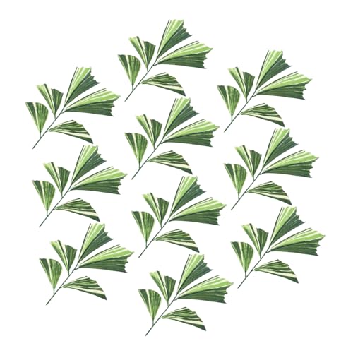 NUOBESTY 10 Stück Faux Grünpflanzen für Tischdekorationen Vasenarrangements Hochzeitsdeko Pflegeleicht und Langlebig NUOBESTY 10 Stück Faux Grünpflanzen für Tischdekorationen Vasenarrangements Hochzeitsdeko Pflegeleicht und Langlebig von NUOBESTY
