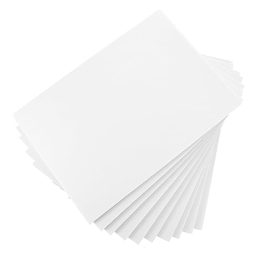 NUOBESTY 10 Stück Große Schaumstoffplatten Leere Schaumstoffplatten für Bastelprojekte Weiße Werbung NUOBESTY 10 Stück Große Schaumstoffplatten Leere Schaumstoffplatten für Bastelprojekte Weiße Werbung von NUOBESTY